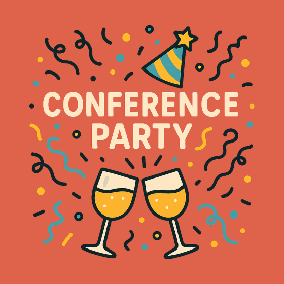 Headshot of Conference Party: 6:30 pm